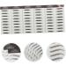 Beavorty 30 pcs Temporary Eyebrow Bionic Female Hair-like Black Creative Waterproof Stickers Artificial Fake 1 count (Pack of 1) Blackx3pcs - Buy Online on GoSupps.com