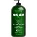 New York Biology Aloe Vera Gel for Face Skin and Hair - Infused with Tea Tree Oil From Fresh Aloe Vera Plant Moisturizing Aloe Vera for Sunburn Relief and Dry Skin - 16.9 oz Tea Tree 16.9 Fl Oz (Pack of 1)
