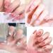 1000PCS Clear White Short Acrylic Nail Tips with Box | False Nail Tip Extension Kit for Manicure | Salon Home DIY Design | Finger Toe Separators | 1004 Pieces - Buy Online on GoSupps.com