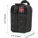 Buy Bituor Waterproof Tactical First Aid Pocket Kit - Molle EMT Pouch for Camping Travel Adventure (Black) | International Shipping - Buy Online on GoSupps.com