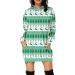 Hanxiulin Women's Christmas Rock Mini Pullover Hoodie - Oversized Elk Party Dress & Long Sleeve Jumper for Autumn/Winter - Buy Online on GoSupps.com