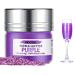Edible Glitter, INOCERIS Food Grade Luster Dust for Drinks, Vegan 4 Grams Shimmer Glitter Dust for Cocktails Champagne Beverages Cakes Decorating, Pops Chocolate, Fondant Purple