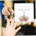 1 Set Chess Practice Seat Display Rack Flower Nail Art Stand Nail Art Holder Base Fingernail Display Stands Nail Art Equipment Nail Art Training Base Acrylic Plum Bossom Magnetic 2x1cm Golden - Buy Online on GoSupps.com