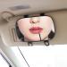 KEWAYO Auto Vanity Mirror Large Visor Mirror And Shading Cosmetic Mirror Clip on Vanity Mirror Automobile Make Up Mirror