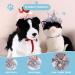 Dog Birthday Hat Pet Cat Birthday Hat Cute Lace Dog Crown Hat Headwear Caps Costumes for Small Medium Puppy Kitten Party Decorations (PINK) - Buy Online on GoSupps.com