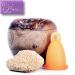 Me Luna Menstrual Cup Sport Ball - Blue-Violet Shorty L | Eco-Friendly & Comfortable International Shipping - Buy Online on GoSupps.com