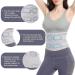 EGJoey Breathable Back Brace for Lower Back Pain Relief - Men and Women Support Belt for Improved Posture - Comfortable Large White Posture Corrector - Buy Online on GoSupps.com