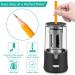 Electric Pencil Sharpener  Super Sharp Pencil Sharpener for Colored Pencils  Auto Stop  Fast Sharpen Pencil Sharpener Plug in for 6-12mm No.2/Colored/Sketch Pencils  Suit for School  Office (Black) - Buy Online on GoSupps.com