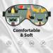 Mid-Century Modern Art Cats Sleep Eye Mask | Breathable Travel Eye Patch for Women | Relaxation & Comfort - Buy Online on GoSupps.com