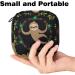 Sweet Sloth Storage Bag for Women - Large Menstrual Cup Pocket with Zipper | Perfect for Bandages Tampons and Period Inserts | Multi-Colored Design - Buy Online on GoSupps.com