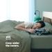 LIVIVO 2L Extra Long Hot Water Bottle with Removable Faux Fur Cover - Giant Size for Full Body Relief in Grey - Buy Online on GoSupps.com