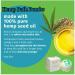 7Leaves Nature Hemp Bath Bomb Jasmine - Large 6oz All-Natural Fizzies for Skin Moisturizing - Buy Online on GoSupps.com