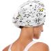 Doodle Stars Dry Hair Cap - 2 Piece Quick Drying Towel Set with Button Headband | Super Absorbent Soft & Comfortable for Effortless Hair Care - Buy Online on GoSupps.com