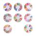 MILISTEN 8 Boxes Nail Art Fruits Slices Polymer 3D Fruit Slices Fruit Candy Flower Star Heart Slices Polymer Clay for DIY Crafts Nail Art Lip Gloss Cellphone Decoration