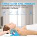 Neck and Shoulder Relaxer - Cervical Traction Device Pillow for Pain Relief - Blue - Buy Online on GoSupps.com