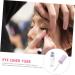 CANIGHT 6pcs Empty Eyelashes Mini Containers Lash Containers Eyeliner Tube with Applicator Makeup Purple Abs - Buy Online on GoSupps.com