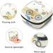 GIAPB Period Bag Sanitary Napkin Storage Bag Period Pouch Travel Makeup Bag Bike and Flower Color1626 - Buy Online on GoSupps.com