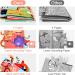 Vicloon Baby Cloth Book with 3D Lion Tail | Soft Touch & Feel Early Learning Book for 0-3 Year Olds - Buy Online on GoSupps.com