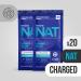 Berry Blue Keto//OS NAT Charged - 20 Count Exogenous Ketones BHB Salts - Workout Energy Boost for Men and Women - Buy Online on GoSupps.com