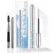 KevKev 10ml Eyelash Glue Individual Lash Glue 48 Hours Long Lasting Cluster Lash Glue Mild Formula Waterproof Eyelash Extension Glue with Remover Cotton Swabs for Lash Extensions (10ml Clear) 10ml Clear Lash Glue