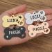 Custom Engraved Stainless Steel Pet ID Tag - Personalized Bone & Paw Shaped Dog Name, Address, and Phone - Gold Small - Buy Online on GoSupps.com