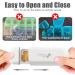 Pull Out Pill Box - 3 Compartment Travel Organizer | Moisture Proof Pill Case for Daily Supplements - Buy Online on GoSupps.com