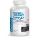 Thyroid Support Complex with Iodine - Promotes Healthy Thyroid Function, Immune System, Energy, Hormone Levels & Metabolism - 180 Capsules - Buy Online on GoSupps.com