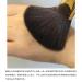 Akashiya Makeup Brush H15-RG - High Grade Blush & Comb Red Shaft | Premium International Shipping - Buy Online on GoSupps.com