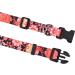 Mihqy Adjustable Dog Collar - Soft Comfort Bohemian Design for Small Medium & Large Dogs | Red Flower A XS (20-30 cm Neck) - Buy Online on GoSupps.com