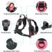 Joytale Large Dog Harness - Reflective Soft Padded Adjustable & Breathable with Control Handle - Pink (1 Pack) | Best for Anti-Pull & Comfort - Buy Online on GoSupps.com