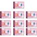 Haoyull Pack of 10 Laundry Detergent Sheets 100Pieces Explosives Salts Enzyme Cleans Tablets for Powerful Cleans - Buy Online on GoSupps.com