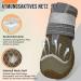 Buy Eyin Dog Shoes for All Sizes - Breathable Paw Protection with Non-Slip Sole & Reflective Velcro Fastener - Perfect for Outdoor Sports - Size 5 Brown - Buy Online on GoSupps.com