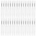 Allbests 32Pcs Silicone Lip Brushes with Covers Silicone Lipstick Applicator Brushes for Lip Gloss & Balm Eyeshadow Makeup