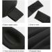 Stretchy Eye Blindfold for Travel and Sleep | Fastener Tape | Pain-Free Black - Buy Online on GoSupps.com