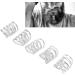 Metal Beard Dreadlocks Spring Hair Beads for Weeding Party Cosplay Retro Style Multifunctional Uses (Silver Color) ZJchaovnpzdef9mw-12 - Buy Online on GoSupps.com