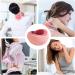 Soft Cervical Collar Neck Brace & Elastic Supports - Soft Foam Wraps Keep Vertebrae Stable Soft Neck Support Relieves Pressure in Spine Neck Support Brace for Travel Pink - Buy Online on GoSupps.com