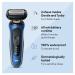 Braun Series 6 Electric Shaver for Men - 6172cc Wet & Dry Turbo & Gentle Modes Foil Shaver | 3 Piece Set - International Shipping Available - Buy Online on GoSupps.com