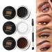 AMAKO Eyebrow Balm & Wild Brow Shaping Pencil Gel | Stain-Free Professional Eye Makeup (01#Transparent) - International Shipping Available - Buy Online on GoSupps.com
