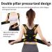 Posture Corrector Women Comfortable Upper Back Brace For Scoliosis And Kyphosis Correction Back Pain Spine Corrector Support Adjustable Posture Trainer For Men and Women (X-Large (95 CM)) - Buy Online on GoSupps.com