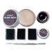 Halloween Fake Scar Wound Makeup Kit Special Effect Makeup kit Fake Blood & Skin Wax For Halloween Party Scar Makeup Scar Wax + Fake Blood +Spatula Tool + Stipple Sponge