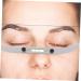 Healeved 4pcs Brow Mapping Tool Eyebrow Measuring Ruler Eyebrow Shaping Kit Foldable Aluminum Alloy - Buy Online on GoSupps.com