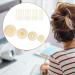 4pcs Hair Donut Hair Bun Shaper Set 4 Sizes Beige Donut Bun Maker With 12 Golden Bobby Pins Hair Donut Bun Ring Easy Bun Maker for Hair Blonde Doughnut Bun Hair Accessories Buns Shaper - Buy Online on GoSupps.com