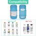 2-Pack Insulin Vial Protector Case for 10ML Short Vials - Anti-Break Sleeve for Novolog Humalog Humulin - Ideal for Diabetic Travel - Blue & Green - Buy Online on GoSupps.com