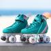 Bont Skates 78A Glide Outdoor Roller Skate Wheels 57x32mm - Set of 8 White/Purple - Buy Online on GoSupps.com