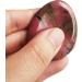 Buy Manekieko Natural Rhodonite Water Drop Chakra Thumb Worry Stone - Stress Relief & Healing Reiki Crystal Pocket Stone - Buy Online on GoSupps.com