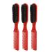 Haircut Beard Brush Set - 3pcs Nylon Bristle Comb for Men | Salon-Quality Beard Styling Tool - Buy Online on GoSupps.com
