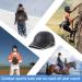 Adjustable Bike Helmet for Men and Women - Cycling Safety Helmet with Sunshade, Lightweight ABS Leather - Includes Reflective Stickers and Ice Arm Sleeves - Buy Online on GoSupps.com