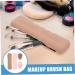FRCOLOR Silicone Makeup Applicator Travel Bag - 4pcs Beauty Sponge Holder & Organizer - Assorted Colors - 21x5.2CM - Buy Online on GoSupps.com