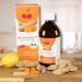Organic Turmeric Fit (Mild - Without Pepper) | 500 ml | Essence of Fresh Organic Turmeric and Organic Ginger - Buy Online on GoSupps.com