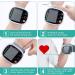 Wrist Blood Pressure Monitor | Rechargeable BP Machine with Memory & Voice Broadcast | Adjustable 57.7in Circumference | Large LCD | Home Use | Black+White - Buy Online on GoSupps.com